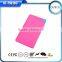 Ultra slim 4000mah power bank credit card with built-in usb cable
