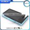 High quality outdoor 8000mah portable solar charger with led light