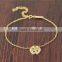 button accessories 316L stainless steel one gram gold anklets jewellery payal