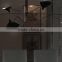 Ceiling Lamp 6 Arm in Black Modern Dining Room Decorative Ceiling Chandelier Lights