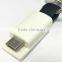 Hot selling magnetic usb cable double micro usb data cable for android