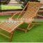 Solid wood Outdoor / Garden Furniture Set - Sunlounger 3