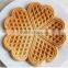 FDA&LFGB approved round shape silicone waffle mold cake molds