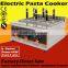 Restaurant equipment kitchen stainless steel luxury paspa cooker Chinese noodle cooker