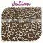 coffee apricot polyester leopard print milk fiber Spandex digital print lycra silk fabric