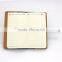 High quality leather type custom organizer notebook with flash memory