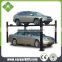 four post car parking stacker; 2 level hydraulic parking system; dual purposing usage for vehicle parking and repairing