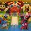 Popular ourdoor Inflatable fun city with canopy