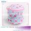 YIWU RODA 100%polyester soft double-layer reticulated shell scaffold printed underwear laundry bag
