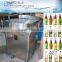 Rotary bottle feeding table with frequency changer and adjustable support