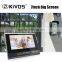 KIVOS 7 inch 2.4ghz digital handsfree wireless colour video door phone