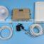 Powerful 1800 2100mhz mobile signal booster 2G 3G 4G with ceiling and log-periodic antenna