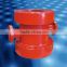 Double ram bop shell for blowout preventer