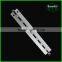 Wall display fixture aluminum perforated channel