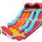 Hot sale adult kids customicial inflatable dry slide jeux gonflable fantasy 3 Lane slide