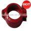 DN125 / DN150 Concrete Pump Wedge Clamp Coupling China Supplier