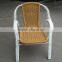 Fair Price Good Quality Outdoor Aluminum Colorful Wicker Chair YC030