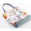 Hot sell custom printed canvas tote bags, lady handbag manufacturers