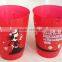 Transparent plastic cup -sanding Plastic cup