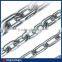 Korean Link Chain Q235 Material Welding Chain Long Link Galvanized Chain For heavy duty hoist