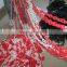 Colored plastic chain, Road Safety Plastic Barricading Chain