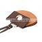 Leisure vintage brown series mini circle shape desinger bag women crossbody brown bag