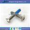 Oval CSK Head stainless steel machine screw M3*20mm