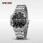 Men's sports luxury watch brand weide watch led full steel men quartz wrist watch WH843