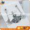 Stainless steel Filigree Teardrop sets 2016 Fashion Jewelry set