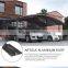 Decorative aluminum carport pricing 2 car metal high snow load carport