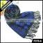 F078-A Royal Blue Super Scarf Hot Hoodstooth Ladies Long Cape