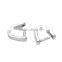 Wholesale 7.09*8.95mm Silver Brass Findings Jewelry