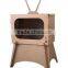 The cat condo itself paper Cat House Bed DIY Cardboard Cat Television Box