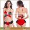 Women's Halter Triangle Bikini Swimwear Swimsuit