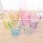 300ml Size Gift Box Package Wholesale Bright Six Color Available Glass Beading Cup