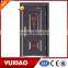 cheap exterior steel door , pvc fire rated door design