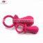 Pet Toy With Bell Insert Lovely Nipple Shaped Dog Rubber Chew Training Toys