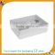 cardboard packaging with pvc window cosmetic paper box