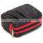 Fashion Black Satin Portable Travel Pouch Toilet Bag Functional Cosmetic Bag