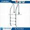 Factory price New design plastic pool ladder, stinless steel swimming pool ladders and pvc pool ladder