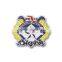 Soft enamel high quality custom metal cap badge