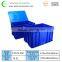 610x420x360mm plastic crate food grade plastic container