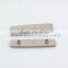 CR-ML00024 Sewing style metal hardware metal leather label for bag