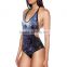 Custom Design/OEM Women Beachwear Digital Printing One pcs Bikini Factory Directly Sale N2-262