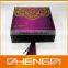 High Quality Customized Made-in-China Purple Silk Perfume Box for Sale(ZDW13-F025)