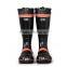 Steel Insole Black and Red Color Top tied Fashion Mining Rubber Boots Anti-Smashing Rubber Boots Anti-Puncture Rubber Boots