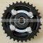 Motorcycle sprocket seat, cushion sprocket base complete with sprocket For CG125,AX100,GN125,CGL125,EN125,HJ125-7,YBR125,YB125,C