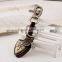 New product Vintage leather accessories leather keychain
