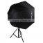 Factory supply professional speedlite octagon umbrella softbox 120cm 48" octabox