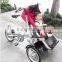 3 in 1 red baby buggy bicycle